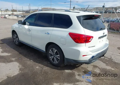 2017 Nissan Pathfinder Sl from USA, damaged, VIN 5N1DR2MN7HC902482